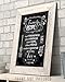 Family Recipe Art Poster - Forgiveness Laughter Love - 11x14 Unframed Art Print, Modern Family Sign, Kitchen and Dining Room Decor, Great Family Housewarming Gifts, Chalkboard Style Art Print