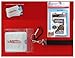 VAS Waterproof Cruise N Travel Cash, ID, Credit / Debit Card & Key Holder - BLACK Deluxe Lanyard #5 Carabiner With RFID Protection -