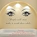 Wall Decal Quote Beauty Salon Make-Up Girl Woman Decals Vinyl Sticker Wall Decor Bedroom Window Art Mural MN808