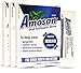 Amosan Oral Antiseptic Rinse -3 Pack- 68.635% Sodium Perborate Monohydrate, SizeSSupergp-56, Red