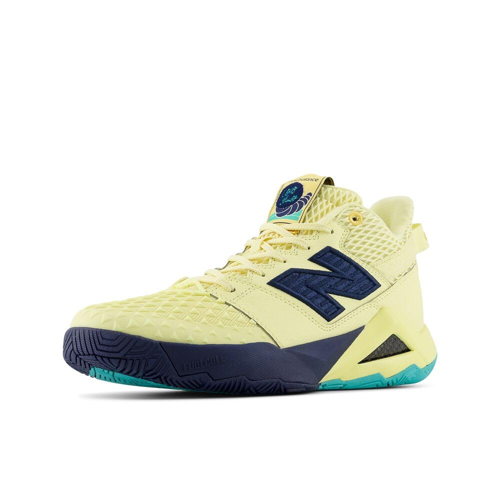 New Balance Women’s Coco CG2 Tennis Shoe, Parchment/Nb Navy, 8.5 M