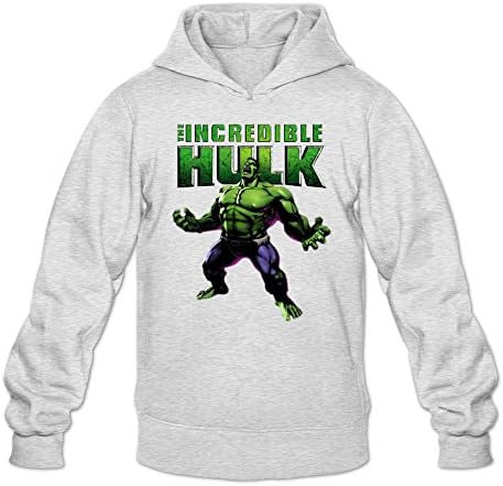 HeZonei Men's The Hulk Incredible Sweatshirt Hoodies