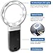 Fancii LED Lighted Hands Free Magnifying Glass with Light Stand - 2X 4X Large Portable Illuminated Magnifier for Reading, Inspection, Soldering, Needlework, Repair, Hobby & Crafts