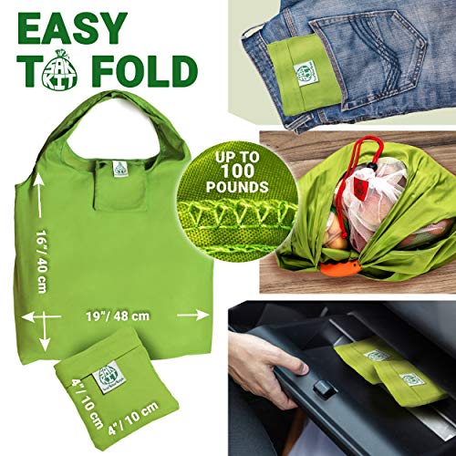 Reusable Mesh Bags Set of 12 pcs - Mesh Bags for Grocery w/ Weight Tags - Foldable Vegetable Bags W/ Carrier Handle - Produce Reusable Shopping Bags Grocery - Zero Waste Kit - Recycled Products Gift