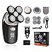 Electric Razor For Men Bald Men Shaver Beard Trimmer 5 In 1 Grooming Kit Rotary Shaver Waterproof Electric Shaver Razor LED Display Rechargeable