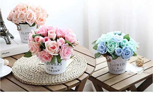 人工観葉植物 フェイクグリーン アートフラワー 花瓶付き 枯れない花 おしゃれ かわいい インテリア 母の日 プレゼント お祝い 店飾り B07trq98t2 1 6円 人気海外一番 100 品質保証 全品送料無料 即日出荷 Sale開催中