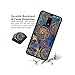 Nokia 6 Case, SWODERS Flower Clear Design Shock Absorbing TPU + Hard PC Bumper Case For Nokia 6 - Blue
