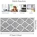 HEBE Bathroom Rug Runner Non Slip Microfiber Shower Bath Rug Absorbent and Machine Washable Bath Mat for Bathroom, 18