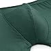 David Archy 4 Pack Men's Fast Dry Ultra Light Free Cutting Boxer Briefs(S, Olive Green)
