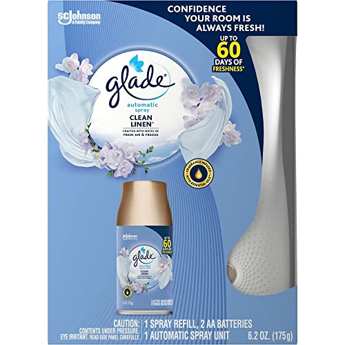 SC JOHNSON Automatic AIR FRESHENER Starter KIT, 3.688" X 3.625" X 8.063", Sandy, Pack of 4