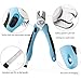 BENCMATE Dog Nail Clippers, Professional Pet Nail Clippers with Safety Guard to Avoid Over-Cutting Nails Durable Razor Sharp Blades Dog Nail Trimmer with Nail File