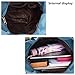 coofig Womens Canvas Handbags Bulk Hobo Tote Bags Vintage Retro Casual Shoulder Bags (black)