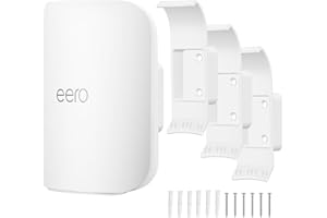 Wall Mount Bracket for eero Pro 7, Router Bracket Holder, No Messy Wires, Space Saving, Easy Installation, Wall Stand Bracket