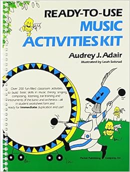 Ready To Use Music Activities Kit By Audrey J Adair 19 12 01 Amazon Es Audrey J Adair Libros