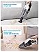 Holife Handheld Vacuum Cleaner Cordless, Lightweight Stainless Steel Filter Hand Held Vac with Rechargeable 2200mAh Lithium Battery, 30mins Hand Vacuum for Car Pet Hair