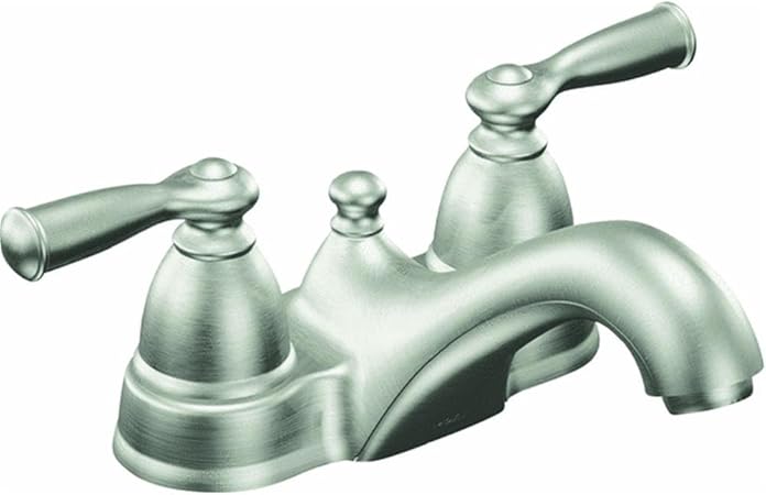 Moen Ca84912srn Double Handle Centerset Bathroom Faucet Touch On