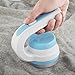 Lint Remover, Bojia Clothes Lint Shaver, Fabric Fuzz Pill Bobble Remover, Used for Sofa, Bed Sheet, Cashmere, Wool, Legging, Battery Operated, White (White)