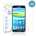 iXCC 0.3mm High Definition Crystal Clear Round Angle High Response Scratch Resistant Hard Tempered-Glass Screen Protector for Samsung Galaxy S5