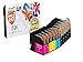 Compatible Brother LC103BK,LC103C,LC103Y,LC103M XL High Yield Ink cartridges for MFC-J4310DW,J4410DW, J4510DW,J4610DW,J4710DW,J6520DW,J6720DW,J6920DW Color (11 pc LC103 Black,Cyan,Yellow,Magenta)
