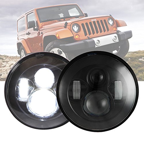 7" motorcycle headlight , innoglow h4 h13 led projector daym…