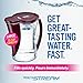 Brita Large Water Filter Pitcher for Tap and Drinking Water with 1 Stream Filter, Lasts 2 Months, 12-Cup Capacity, BPA Free, Ice
