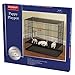ProSelect Puppy Playpens with Plastic Pan - Small, Black 36