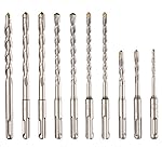 Yescom-20pcs-SDS-Plus-Rotary-Hammer-Drill-Bits-Carbide-Tip-Concrete-Masonry-Hole-Tool-Set