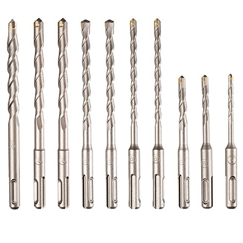 Yescom-20pcs-SDS-Plus-Rotary-Hammer-Drill-Bits-Carbide-Tip-Concrete-Masonry-Hole-Tool-Set