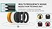 EZARC Safety Ear Muffs 34dB for Shooting Sports Events - Industrial Ear Protection Plant Working Hearing Protection Adjustable Headband Ear Defenders - Noise Reduction Earmuffs , Black Brown
