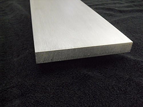 1/4" Aluminum Flat Bar Plate Sheet 1" x 24" 6061-T6 Mill Finish