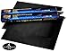 Platinum Grilling BBQ Oven Sheets Non-Stick Grilling Mats Accessories Set of 3 EXTRA LARGE Heavy Duty 23