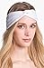 CYBER MONDAY SALE! - Premium Headband for Women Material, Sweat Wicking, Best Looking Head Band for Fashion, Yoga and Exercise - Love It Guaranteed! (White)