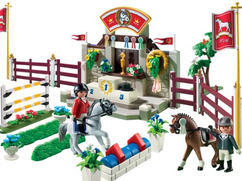 playmobil showjumping