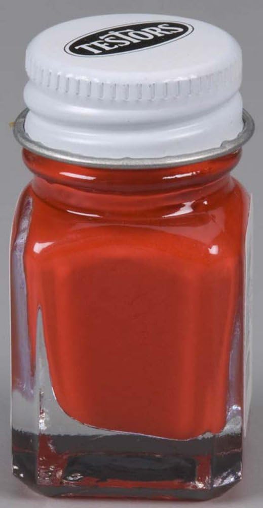 HOBBY PAINT 1/4OZ RED by TESTORS MfrPartNo 1103C3 Toys & Games