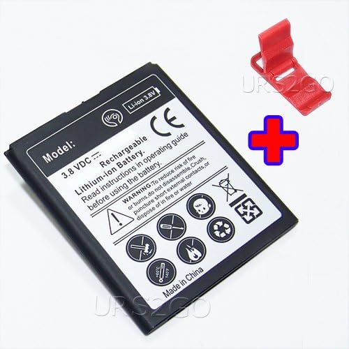 [ZTE Obsidian Battery] 1900mAh Spare Replacement Li-ion Battery for T-Mobile ZTE Obsidian Z820 Smartphone with Additional Valueable Accessory (See Picture)