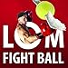 LOM Fight Ball Reflex, Boxing Ball, Boxing Equipment, Trainer for Workout and Fitness, Boxing SnapBack with String and Boxing Tennis Ball for speed punch, Punching Ball for All Ages