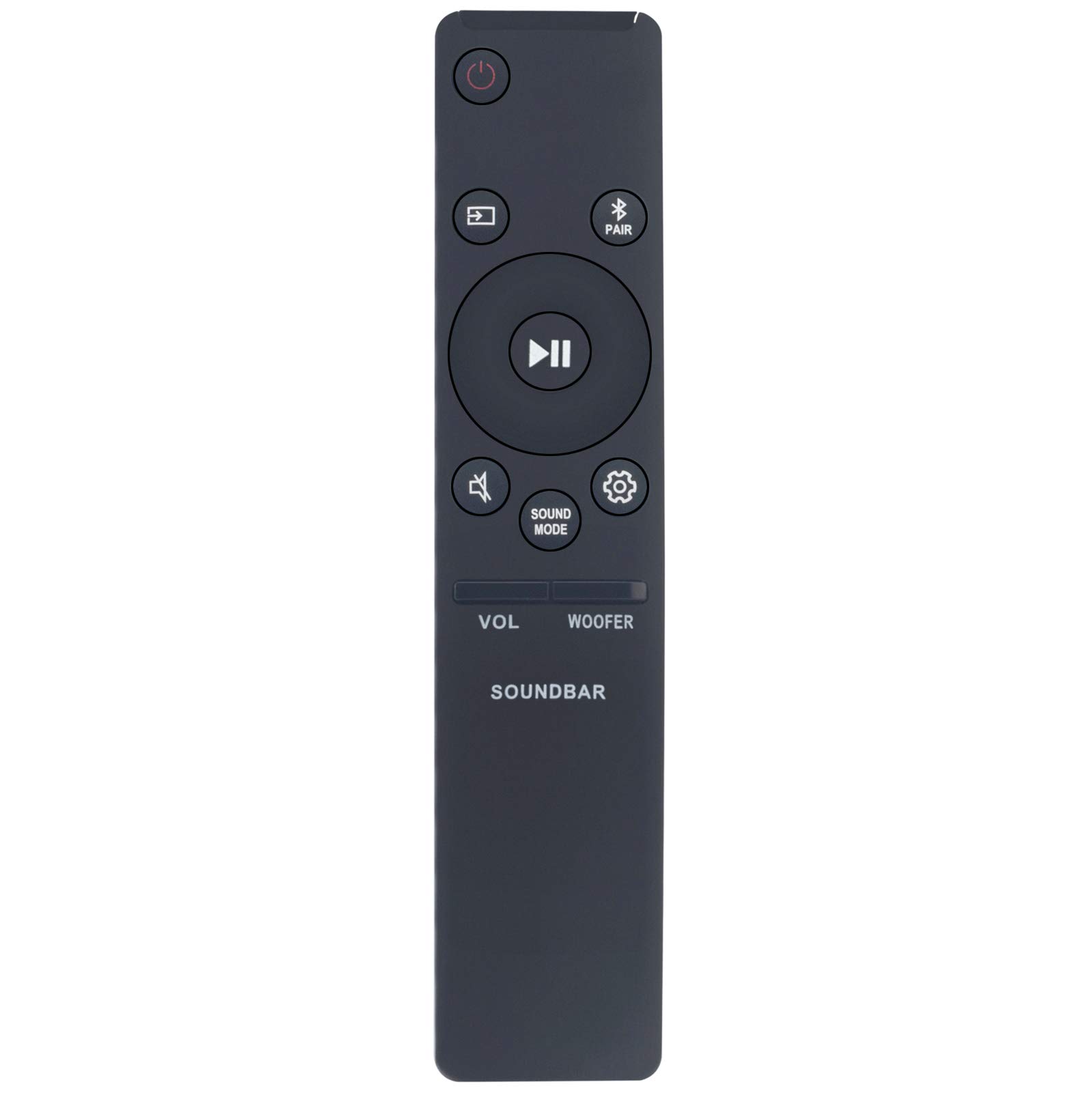 Photo 1 of AH81-09748A WIR113001-C201 Remote Control Replacement for Samsung Sound Bar HW-T50M HW-T510 HW-T550 HW-S40T HW-S41T HW-T45C HW-R50M HW-R60C HW-R60M HW-R650 HW-T50M/ZA HW-T510/ZA HW-T45C/ZA