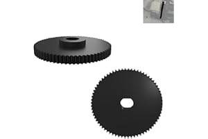 2 Pk Replacement Drive Gear for Hunt Boston Model 18/19 Electric Pencil Sharpener — Durable Spare Cog, Easy Install Part