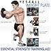 Yes4All 1-inch Cast Iron Weight Plates for Dumbbells – Standard Weight Disc Plates (20 lbs, Single)