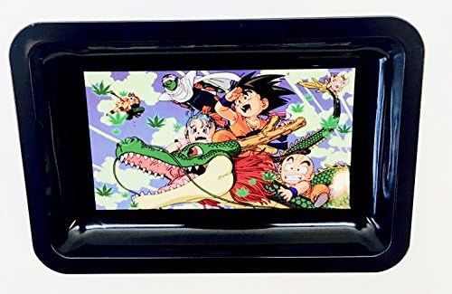 Colorful Print Metal Rolling Trays (6" x 9") (Flying Dragon)