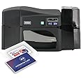 2ID - Fargo DTC4500e Dual Sided Badge Printer | 055100 | Professional Badge Machine for Corporate, Business, Student Badges, and More
