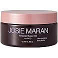 Josie Maran Whipped Argan Oil Body Butter - Skin Firming Cream with Whipped Shea Butter, Avocado Oil & Essential Fatty Acids - Cruelty-Free Skincare - Vanilla Fig (8 fl oz / 240 ml)