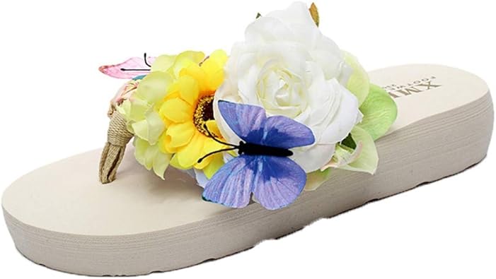 amazon flower flip flops