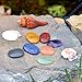 Chakra Gemstone – 7 Chakra Balancing Aura Healing Chakra Gemstone for – Psychic Growth Improve Love Relationship - Stable Mind Meditation Aid Yoga