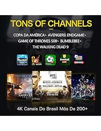 IPTV Brasil 2019 Newest Brazil TV   Caja de TV actualizada A2 Brasil IPTV5 Plus Brasil IPTV6 Plus Brasil IPTV5 Brasil IPTV6 Brasil 4K Canais Do Brasil Más De 200 brasileño Box