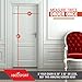 Magnetic Screen Door - Keeps The Fresh Air In and The Bugs Out - Mesh Comes With Velcro or Pins - Closes Automatically With The 18 Powerful Magnets - Fits Doors Up to 39