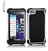 32ndShock Proof Defender Heavy Duty Tough case Cover for BlackBerry Z10 + Screen Protector, Cleaning Cloth and Touch Stylus - White
