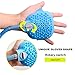 BMBZON Pet Shower Sprayer Pet Bathing Tool Multi-Functional Bath Hose Sprayer and Scrubber in One, Dog Cat Grooming Bath Massager Adjustable Handheld Sprayer Shampoo Brush Indoor and Outdoor Use
