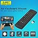 QQPOW MX3 2.4G Portable Mini Wireless Double-Faced Remote Control Keyboard & Air Mouse For TV Box