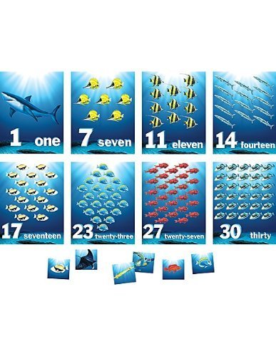 Teacher Created Resources 4383 Fishing for Numbers Bulletin Board from Wyland